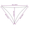 Parasole a Vela Oxford Triangolare 4×5×5 m Verde Scuro - Image 117 of 250