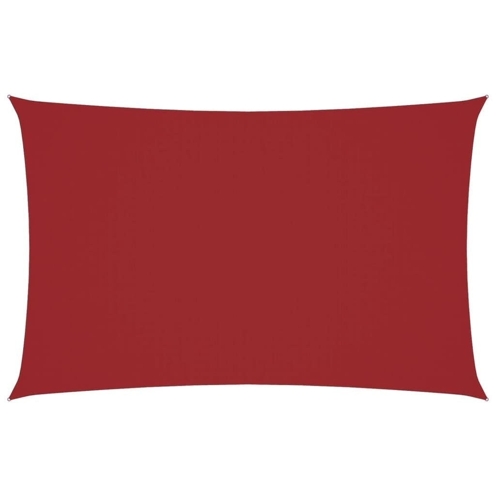 Parasole a Vela in Tessuto Oxford 2,5×5 m Rosso - Image 209 of 250