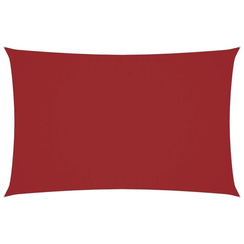 Parasole a Vela in Tessuto Oxford 2,5×5 m Rosso - Image 229 of 250