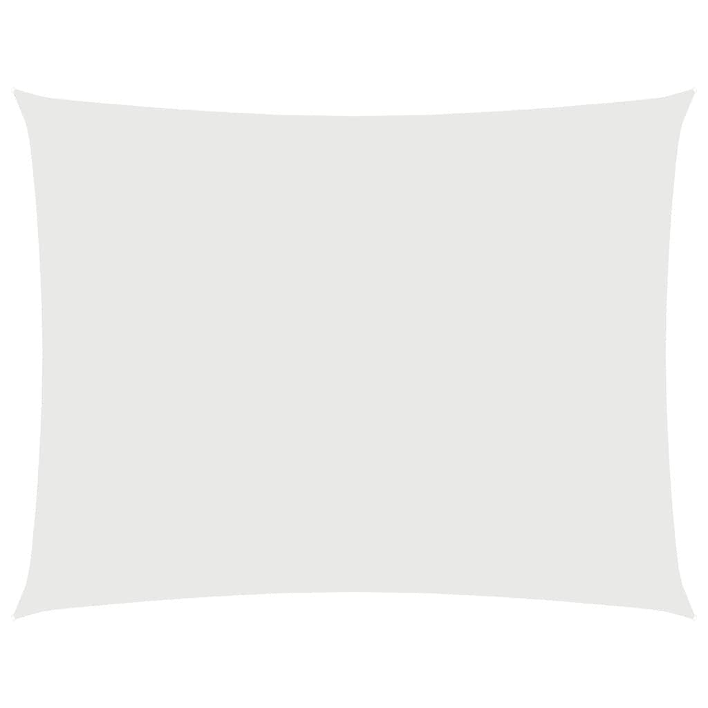 Parasole a Vela Tessuto Oxford 3,5×4,5 m Bianco - Image 95 of 250