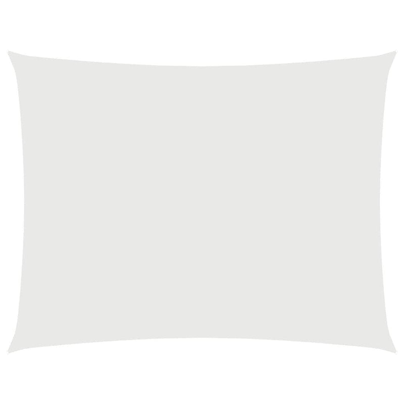 Parasole a Vela Tessuto Oxford 3,5×4,5 m Bianco - Image 95 of 250