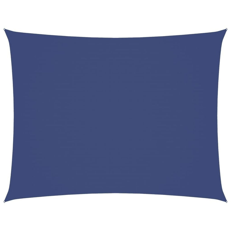 Parasole a Vela Rettangolare in Tessuto Oxford Rivestito in PU 4×5 m Blu - Image 91 of 250