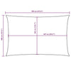 Parasole a Vela in Tessuto Oxford 4×7 m Rettangolare Blu - Image 175 of 250