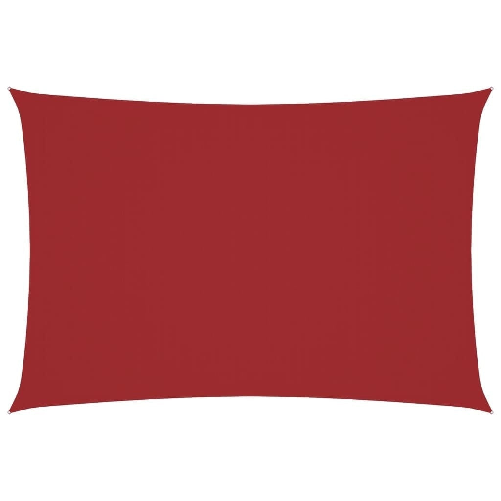 Parasole a Vela Tessuto Oxford Rettangolare 3×6 m Rosso - Image 117 of 250