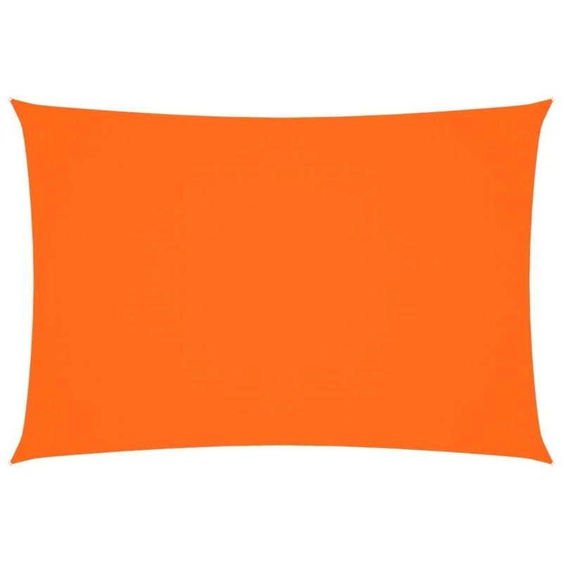 Parasole a Vela Rettangolare Tessuto Oxford 5×3 m Arancione - Image 217 of 250