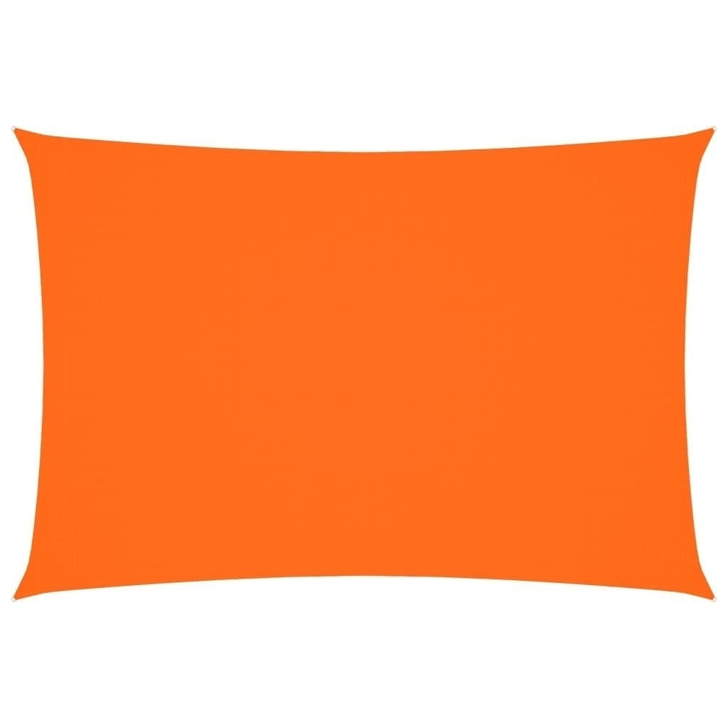 Parasole a Vela Rettangolare Tessuto Oxford 5×3 m Arancione - Image 221 of 250