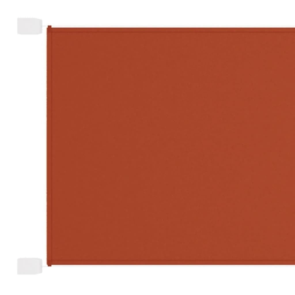 vidaXL Paravientos Vertical de Tejido Oxford 140 x 420 cm Terracota - Image 64 of 250