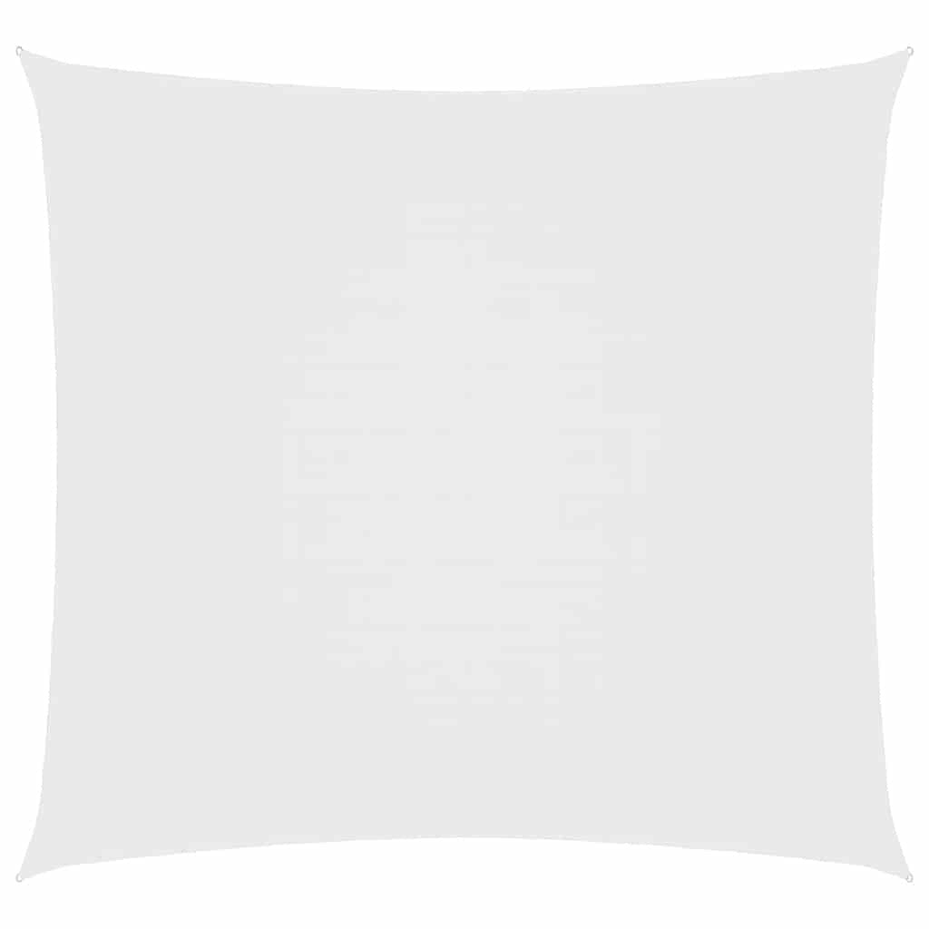 vidaXL Parasol de Vela Cuadrado de Lona Oxford 6x6 m Blanco - Image 88 of 249