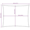 Parasole a Vela in Tessuto Oxford 3,5×4,5 m Talpa - Image 187 of 250
