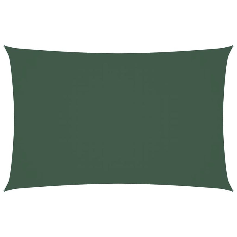 Parasole a Vela Oxford Rettangolare 2×5 m Verde Scuro - Image 195 of 250