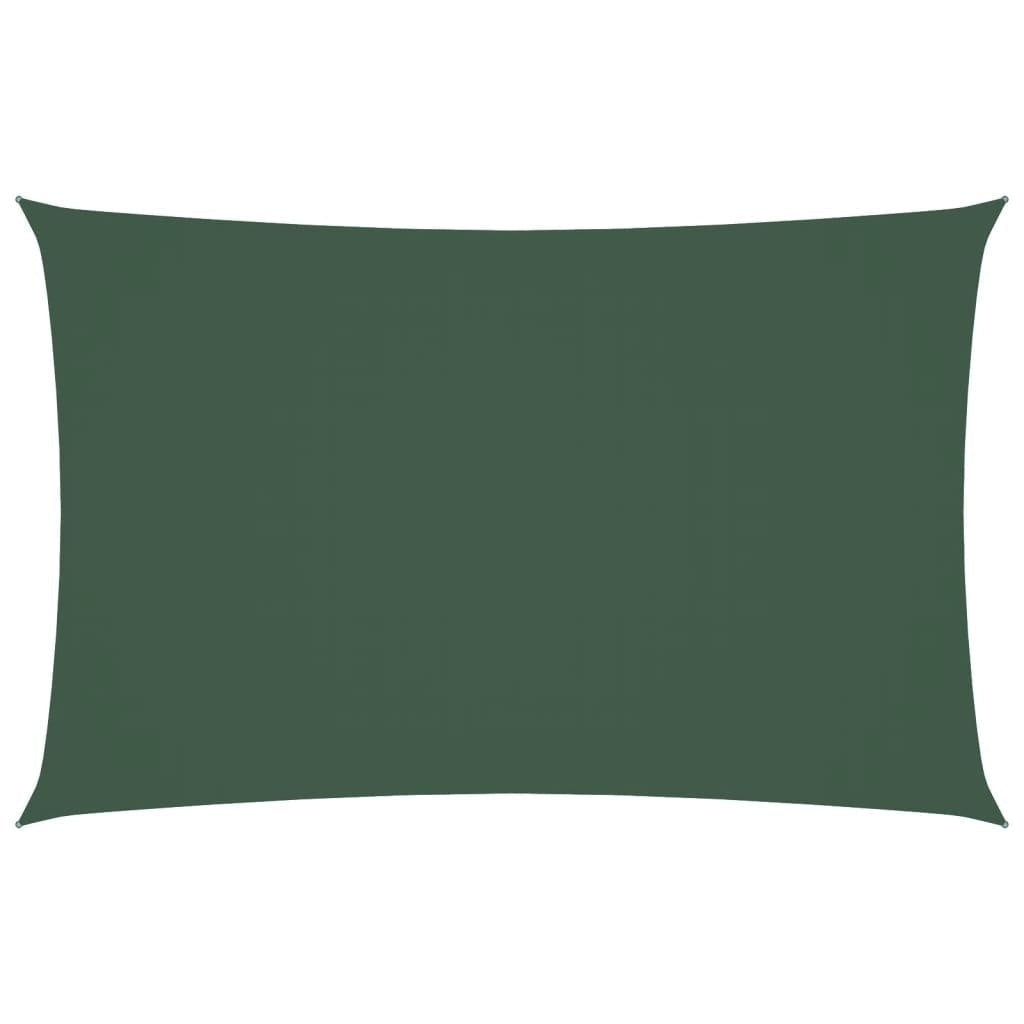 Parasole a Vela Oxford Rettangolare 2×5 m Verde Scuro - Image 199 of 250
