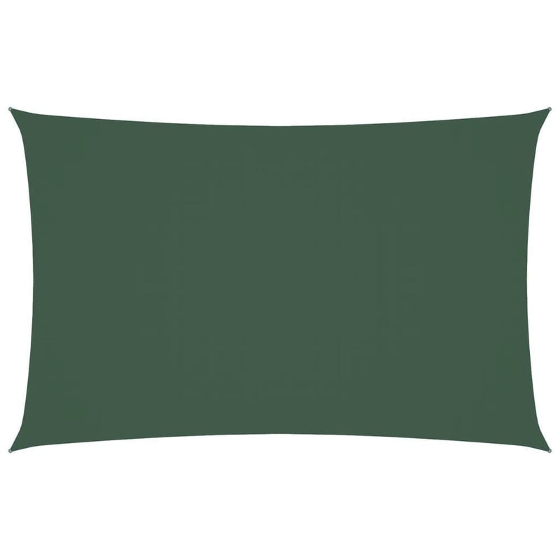 Parasole a Vela Oxford Rettangolare 2×5 m Verde Scuro - Image 210 of 250