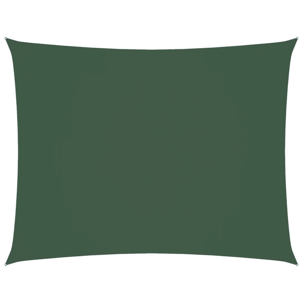 Parasole a Vela Oxford 3,5×5 m Rettangolare Verde Scuro - Image 218 of 250