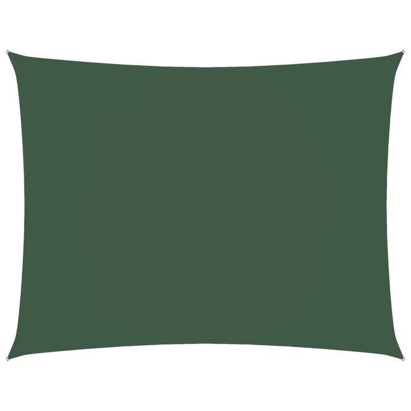 Parasole a Vela Oxford 3,5×5 m Rettangolare Verde Scuro - Image 223 of 250