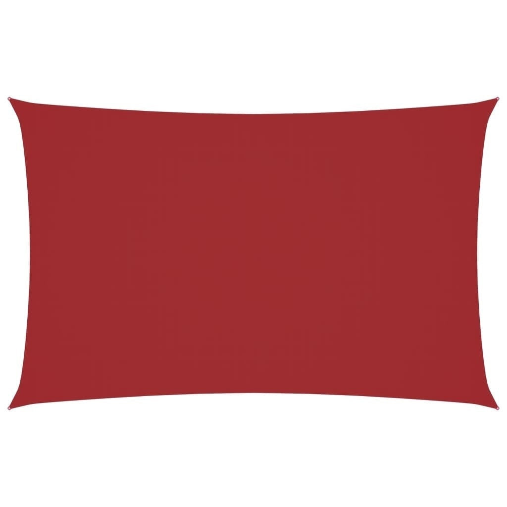 Parasole a Vela Rettangolare Oxford 2×5 m Rosso - Image 165 of 248