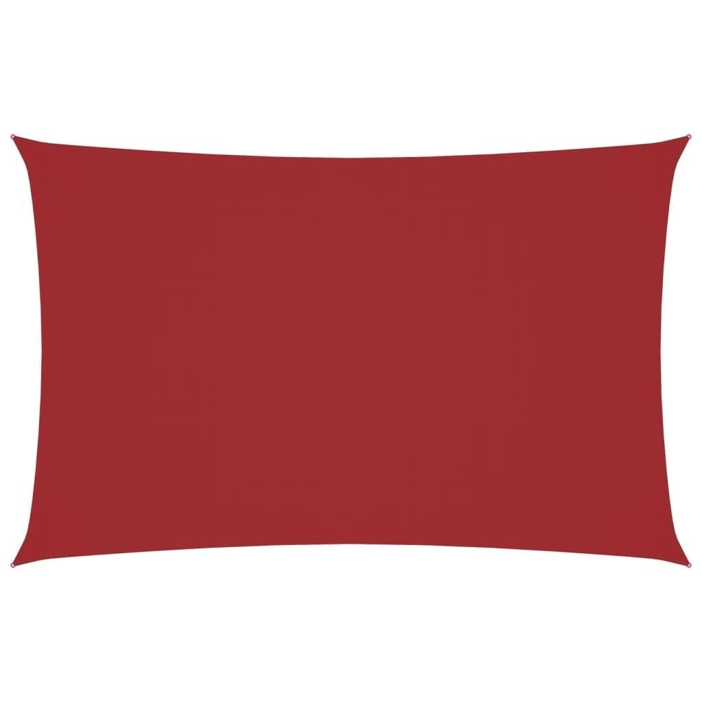 Parasole a Vela Rettangolare Oxford 2×5 m Rosso - Image 170 of 248
