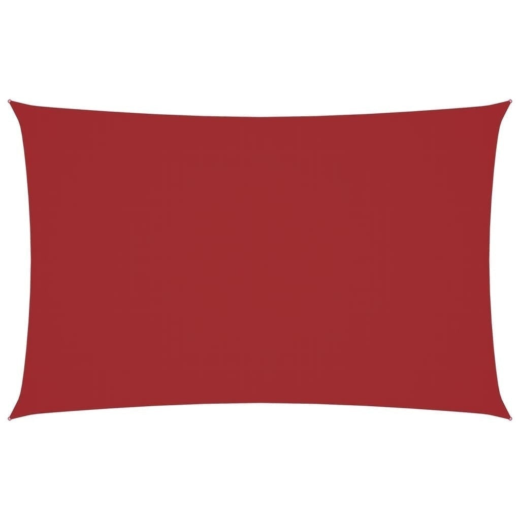 Parasole a Vela Rettangolare Oxford 2×5 m Rosso - Image 173 of 248
