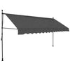Tenda da Sole Retrattile Manuale con LED 400 cm Antracite - Image 132 of 250