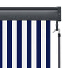 Tenda a Rullo per Esterni 100×250 cm Blu e Bianca - Image 170 of 250