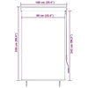 Tenda a Rullo per Esterni 100×250 cm Blu e Bianca - Image 174 of 250