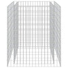 Gabbione Letto Rialzato in Acciaio Zincato 90×90×100 cm Argento - Image 123 of 250