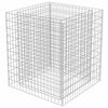 Gabbione Letto Rialzato in Acciaio Zincato 90×90×100 cm Argento - Image 138 of 250