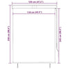 Tenda a Rullo per Esterni in Poliestere 120×250 cm Crema - Image 235 of 250