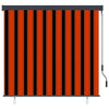 Tenda a Rullo per Esterni con Rivestimento PA 160×250 cm Arancione e Marrone - Image 150 of 250