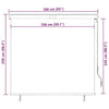 Tenda a Rullo per Esterni con Rivestimento PA 160×250 cm Arancione e Marrone - Image 147 of 250