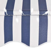 Tenda da Sole Retrattile Manuale con LED 200 cm Blu e Bianca - Image 216 of 227