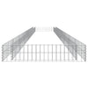 Gabbione Letto Rialzato in Acciaio Zincato 800×100×20 cm Argento - Image 185 of 250
