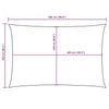 Parasole a Vela Oxford Rettangolare 2,5×5 m Blu - Image 152 of 250