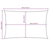 Parasole a Vela Oxford Rettangolare 5×7 m Giallo - Image 191 of 250