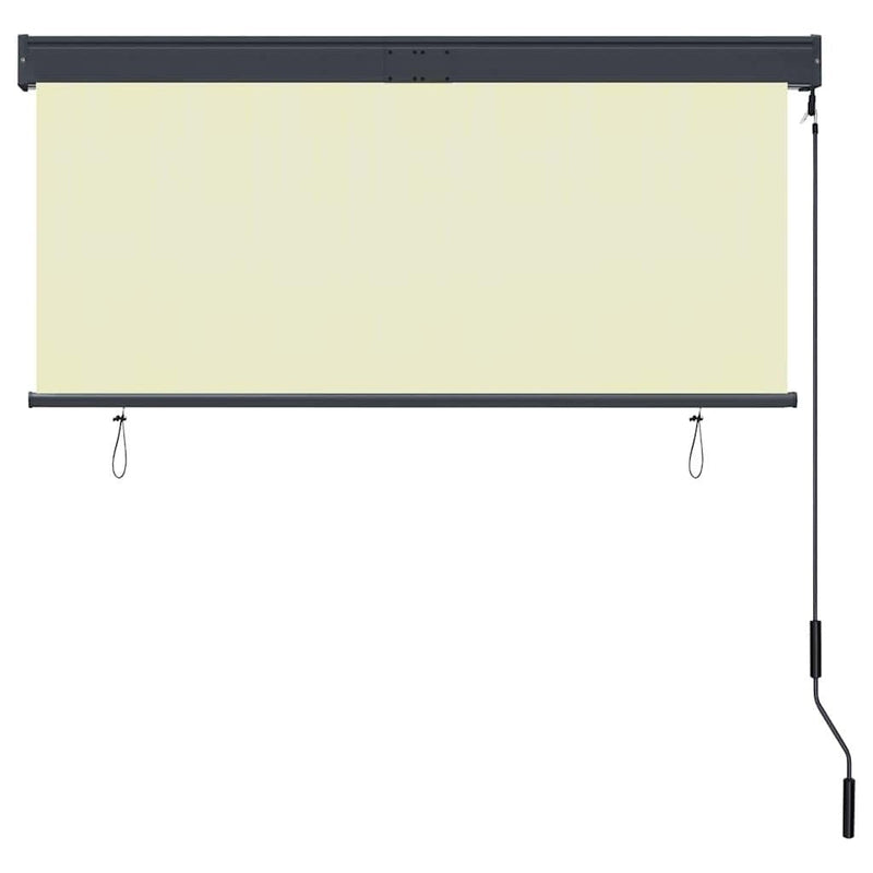 Tenda a Rullo per Esterni, Tessuto PA, Meccanismo a Manovella, 140×250 cm, Crema - Image 161 of 250