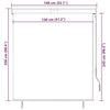 Tenda a Rullo per Esterni, Tessuto PA, Meccanismo a Manovella, 140×250 cm, Crema - Image 180 of 250