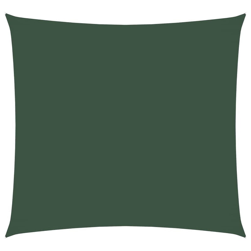 vidaXL Toldo vela cuadrado de tela Oxford 4,5x4,5 m Verde Oscuro - Image 181 of 221
