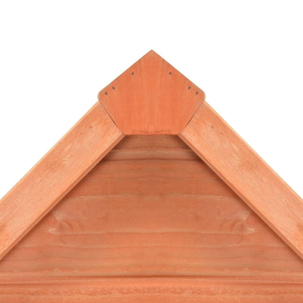 vidaXL Wooden Tool Shed 71x60x213 cm Brown - Image 135 of 250