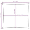 Vela Parasole in Tela Oxford Quadrata 5×5 m Bianco - Image 195 of 250