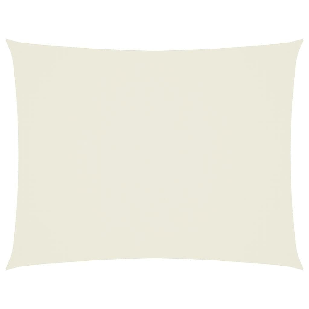 Parasole a Vela in Tessuto Oxford Rettangolare 3×4,5 m Crema - Image 193 of 250