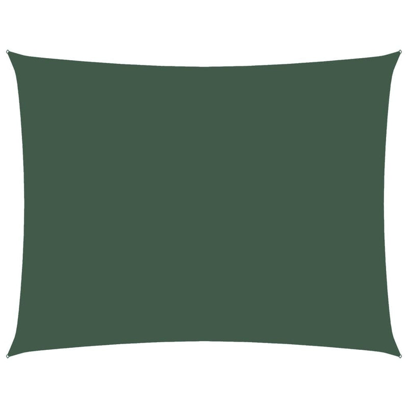 Parasole a Vela in Tessuto Oxford 2,5×3,5 m Verde Scuro - Image 157 of 250
