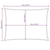 Parasole a Vela Oxford Rettangolare 3×5 m Antracite - Image 35 of 250