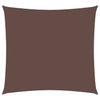vidaXL Oxford Fabric Sun Shade Sail 4x4 m Brown - Image 216 of 250