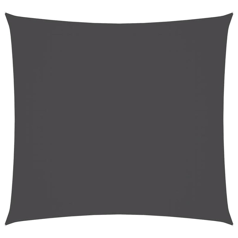 vidaXL Vela parasol cuadrada de tejido Oxford con revestimiento de PU 3x3 m Antracita - Image 106 of 250
