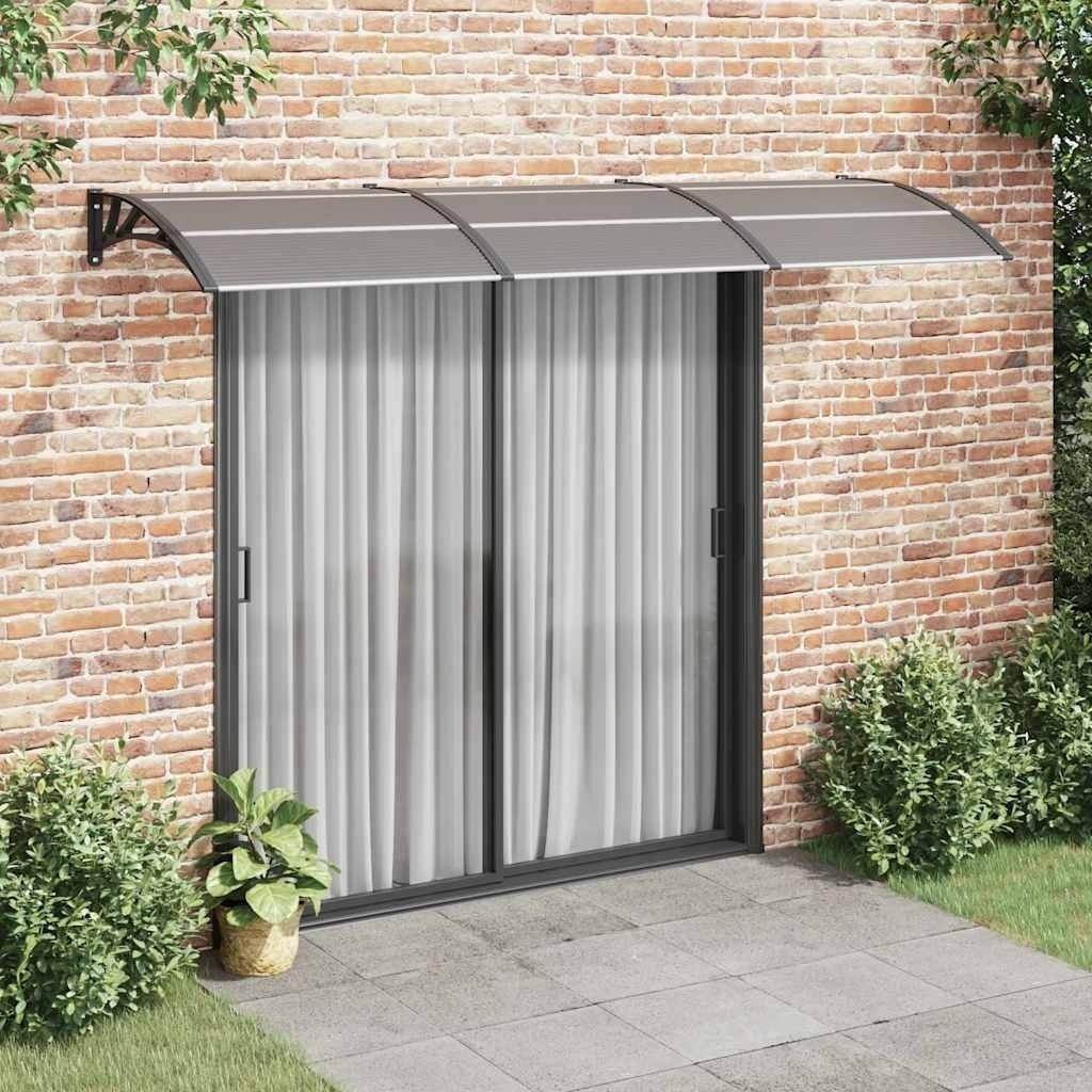 Tettoia per Porta in Policarbonato 300×75 cm Nera - Image 133 of 250