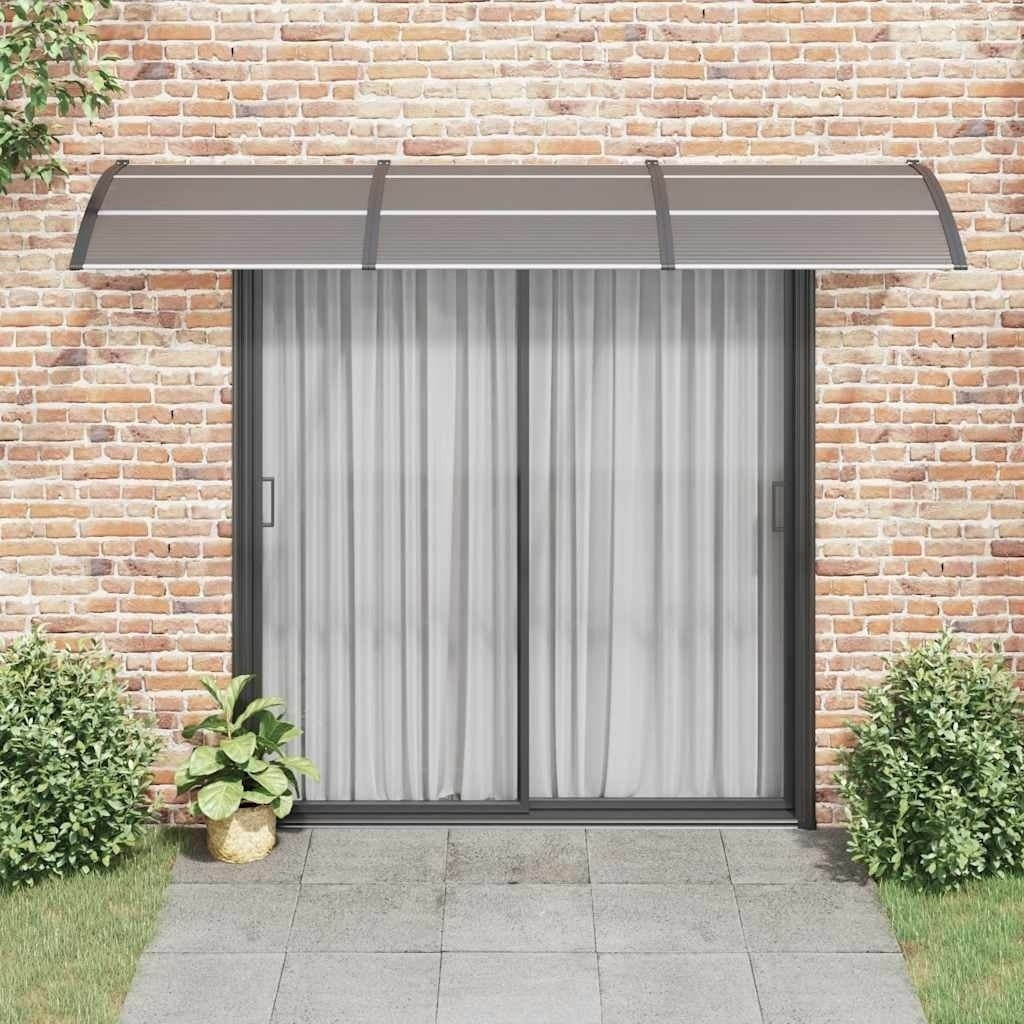 Tettoia per Porta in Policarbonato 300×75 cm Nera - Image 137 of 250