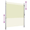 Tenda a Rullo per Esterni 200×270 cm Crema - Image 192 of 250