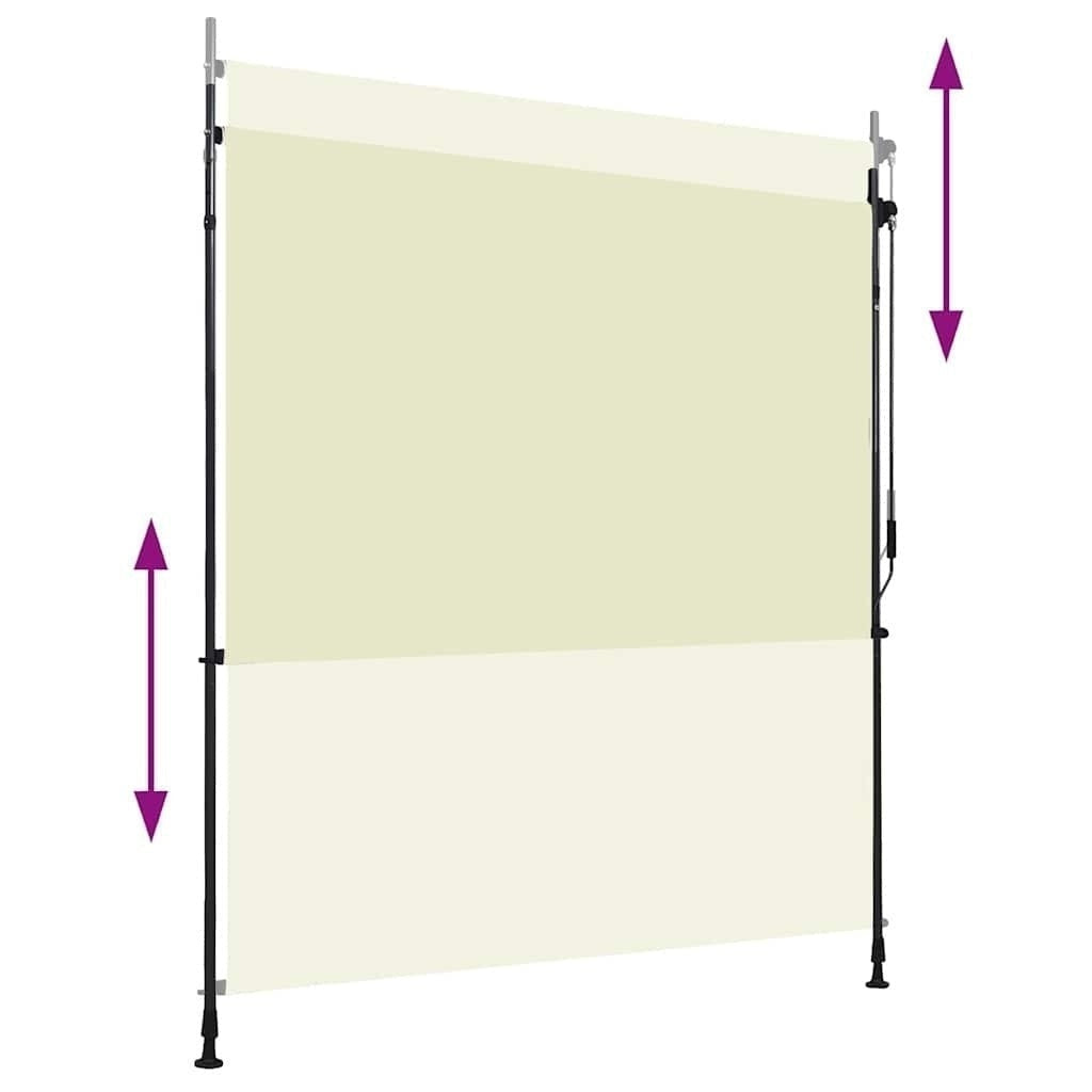Tenda a Rullo per Esterni 200×270 cm Crema - Image 192 of 250