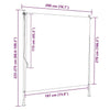 Tenda a Rullo per Esterni 200×270 cm Crema - Image 204 of 250