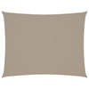 vidaXL Oxford Fabric Sail Shade 3 x 4.5 m Taupe Gray - Image 103 of 250