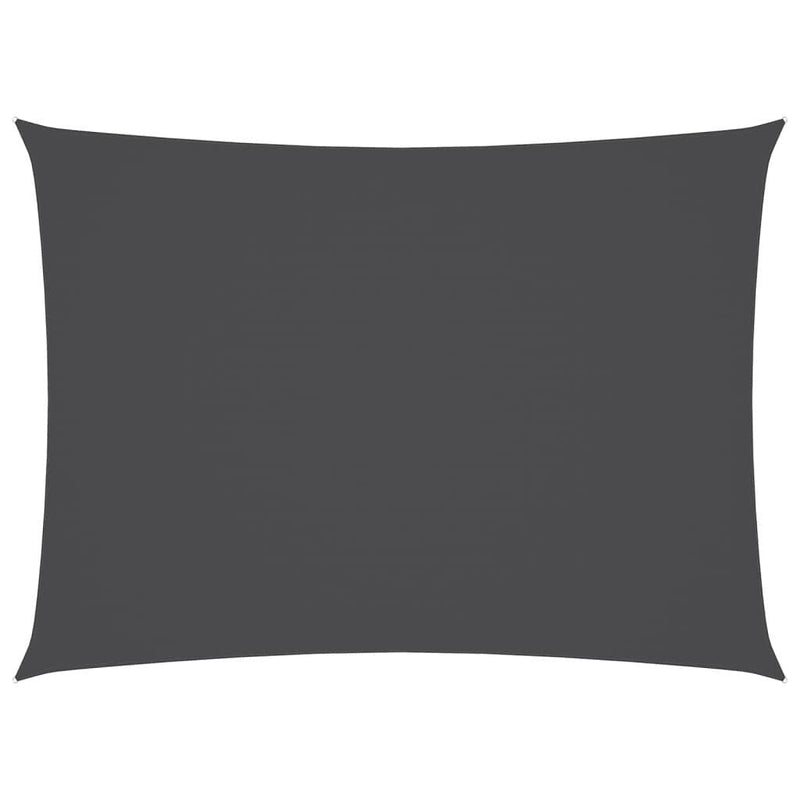 vidaXL Oxford Fabric Shade Sail 3x4.5 m Anthracite - Image 209 of 250